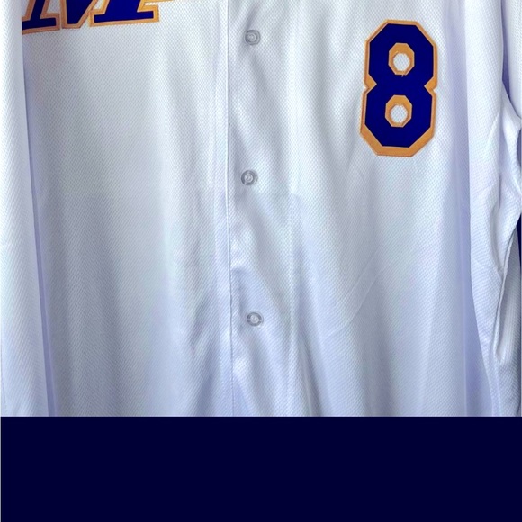 Majestic Shirts Brand New Black Mamba Baseball Jersey With His 2